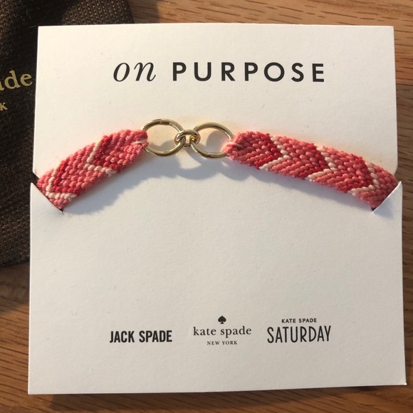 NWT Kate Spade On Purpose Bracelet with Charm - Picture 2 of 3